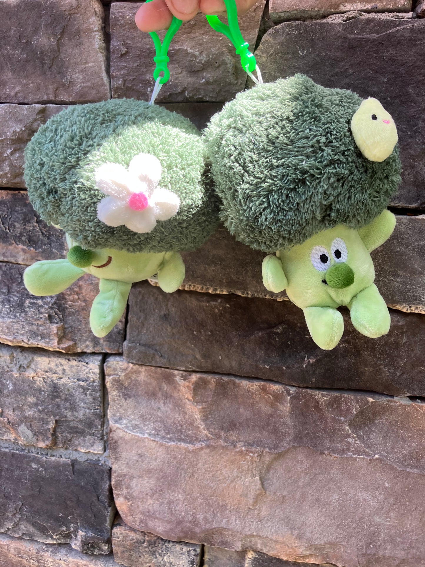 🥦 Broccoli Besties Plush Keychains – Veggie Vibes Only!