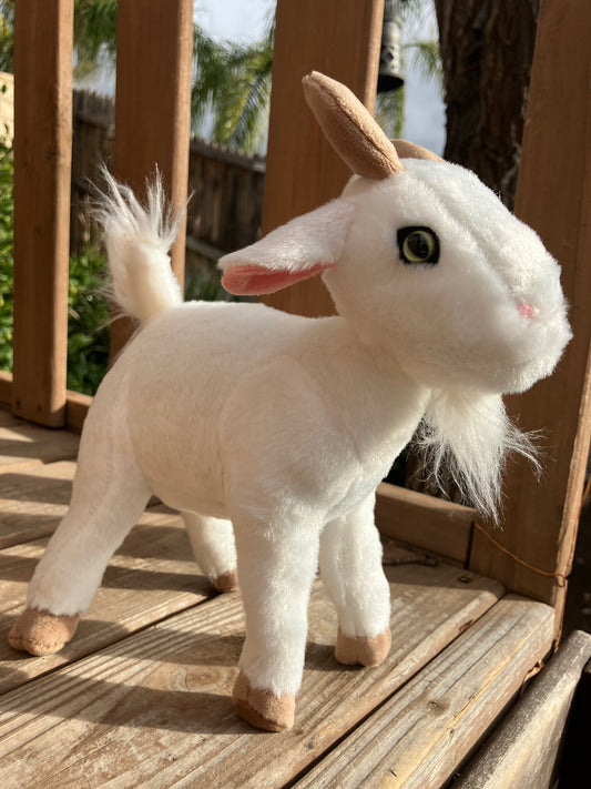 Lucy-Lu - The White Baby Goat Plush