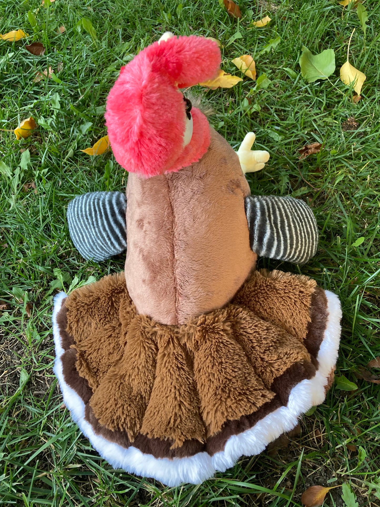 15" Turkey Plush - Realistic Stuffed Farm Animal Toy